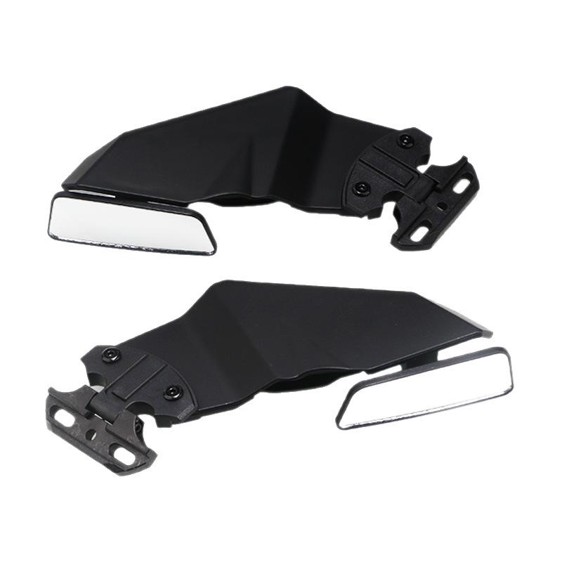 Universal Wind Deflector Rearview Mirror Spoiler for Kawasaki, Yamaha, Honda, Ducati