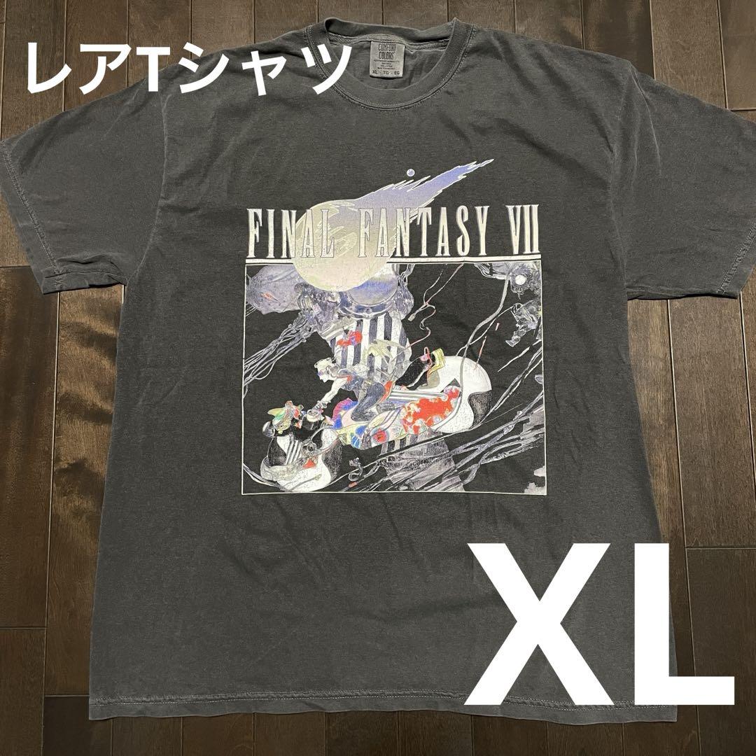 

[USED] FINAL FANTASY VII Yoshitaka Amano Vintage Style T-Shirt XL