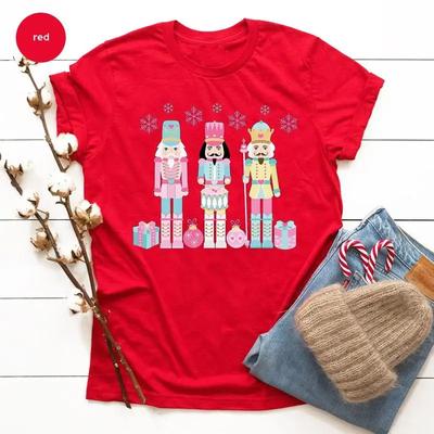 Nutcracker Christmas T Shirt Sweat Toddler Merry Ballet Holiday For Kids