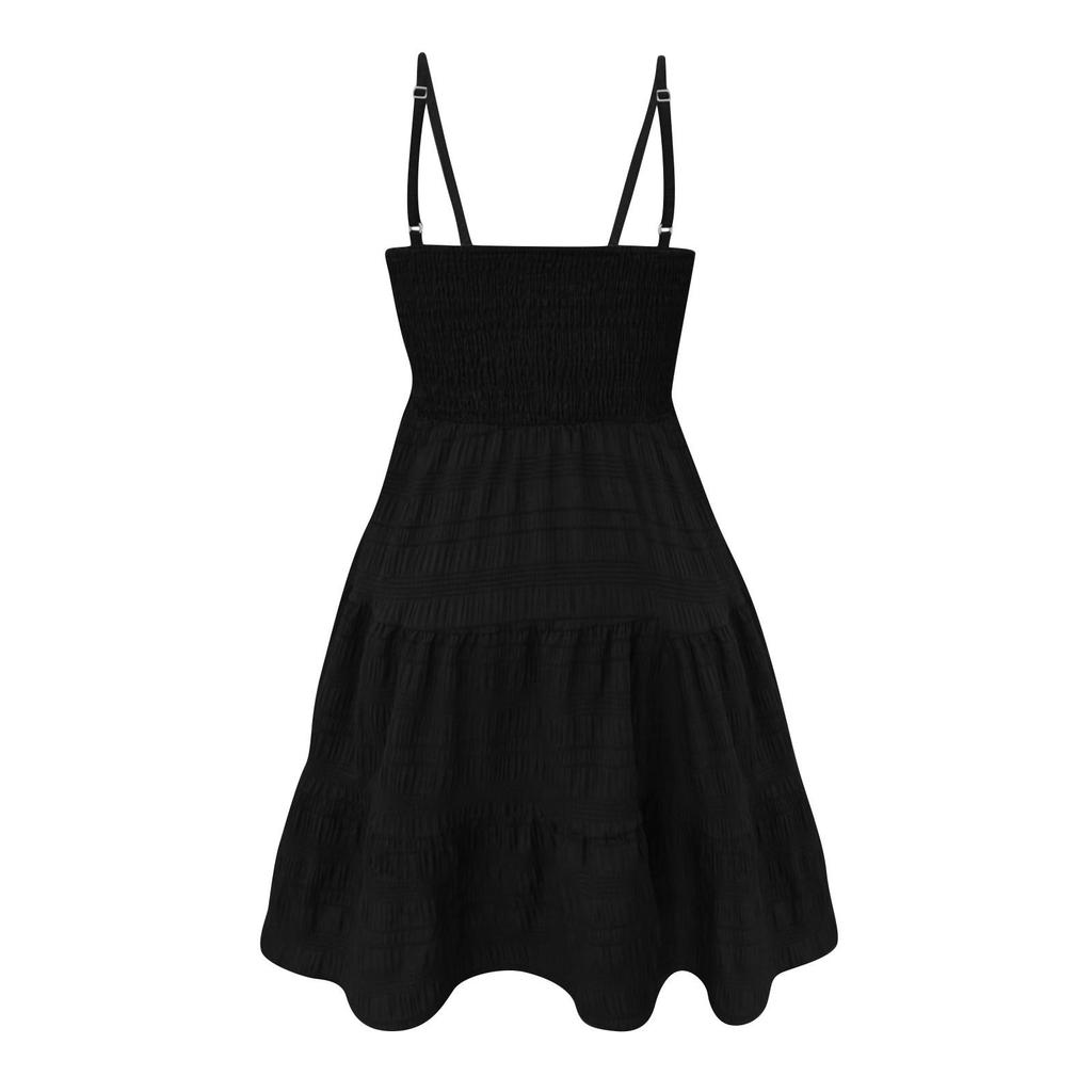 Kadın Günlük Yaz Elbise Kolsuz Sundress Tank Elbiseler Plaj Elbisesi Plaj Elbisesi