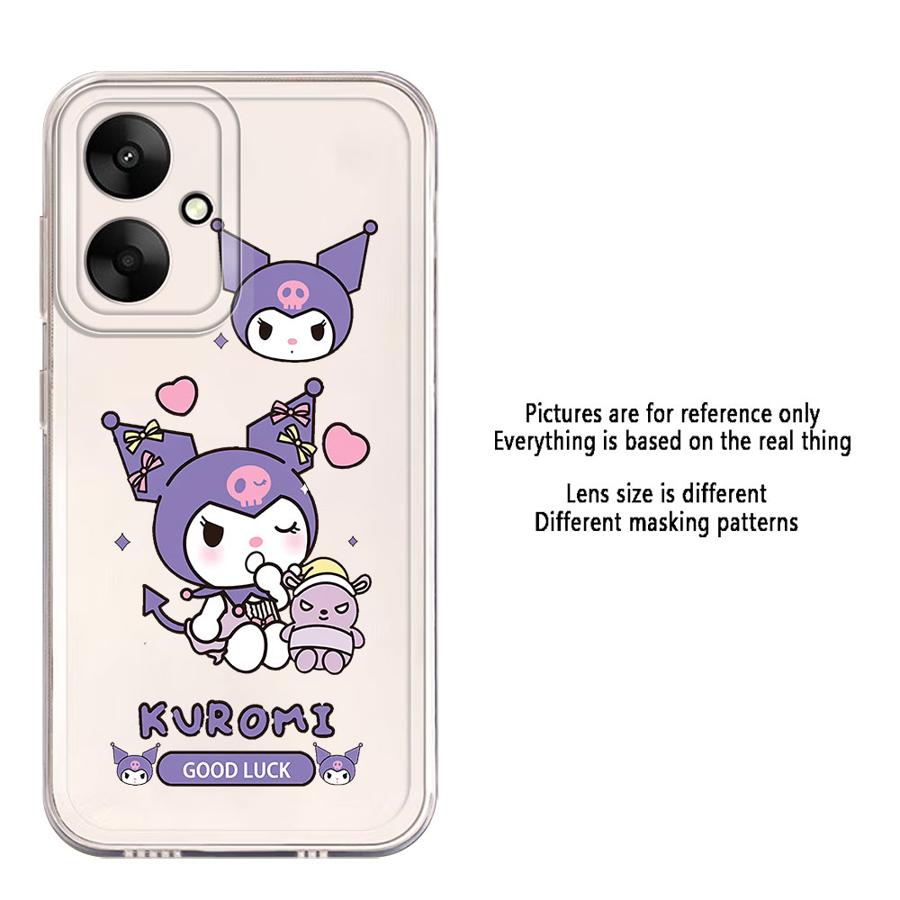 Sanrio Cute Melody Kuromi Soft Phone Cover Phone Case for Xiaomi Mi 11T Pro 11 Lite