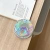 Rhinestone Magnetic Desktop Phone Airbag Holder Rendering Square Dolphin Mirror Ring Holder