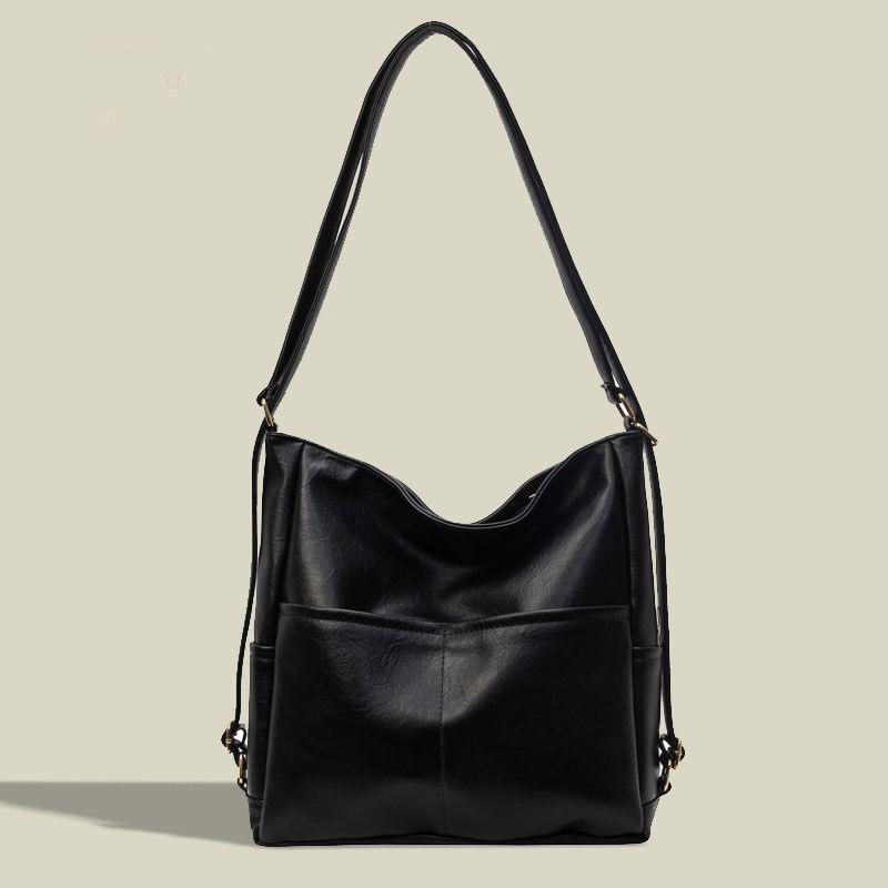 Tote Bag Women's 2025 New Dual-purpose Messenger Bag Versatile Large-capacity Commuter Backpack Multi-purpose Backpack