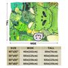 Gir Invader Zim Cartoon  Blanket  Warm Street Trend Plush Throw Blanket For Outdoor Decorative Flannel Bedspread Bed Cover