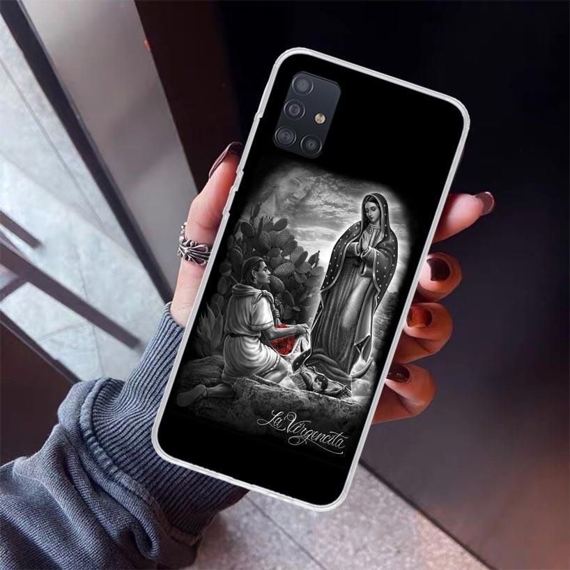 

Virgin De Guadalupe Virgen Mary Phone Case For Samsung Galaxy A12 A52S A42 A32 A22 A51 A50 Note 20 Ultra 10 S10 Plus A71 A70 A31 Samsung A22 4G