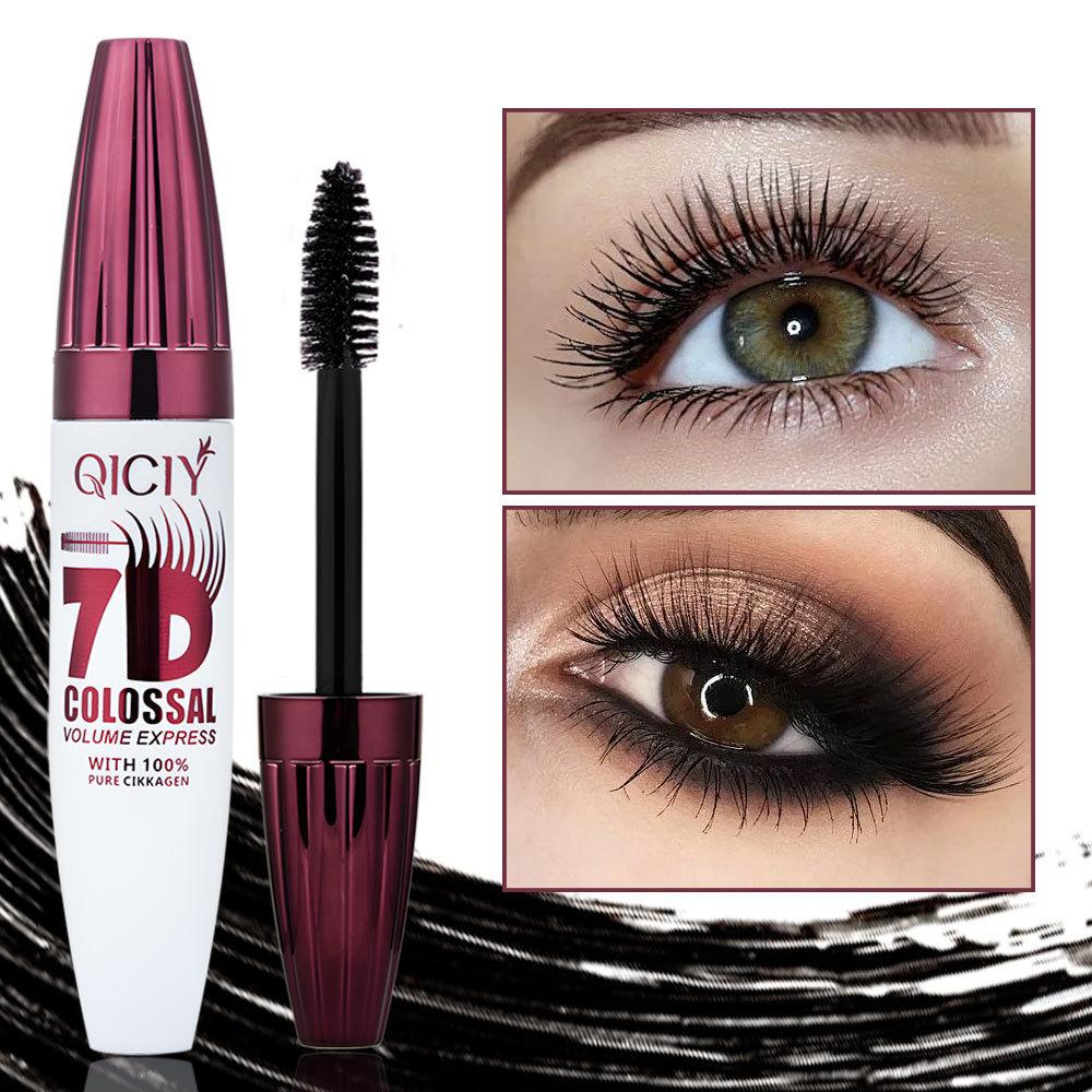 7D Extreme Volume Lash Mascara,Waterproof and Long-Lasting,Natural Thickening and Curling Eyelash Extension
