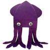 Simulation Cuttlefish Hat Funny Design Soft Fabric Comfortable Headgear For Parties And Daily Wear For Adult Kids