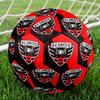 DC. United Halový fotbalový míč Velikost 5 Barevný Pro všechny věkové kategorie Šitý na stroji PVC Připravený na soutěže Odolný Vysoký odskok