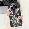 For Xiaomi Redmi 14C 4G Case Poco C75 Fashion Cherry Rose Flower Soft Silicone Cover On Redmi14C Bumper Redmi A4 A3 Pro 5G Funda