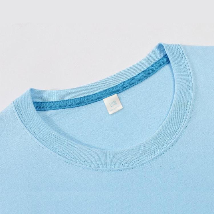 Zirunking Barn T-skjorter Barn Gutter Jenter Summer Casual T-skjorte Kortermet Solid Basic T-skjorter ZK-KID