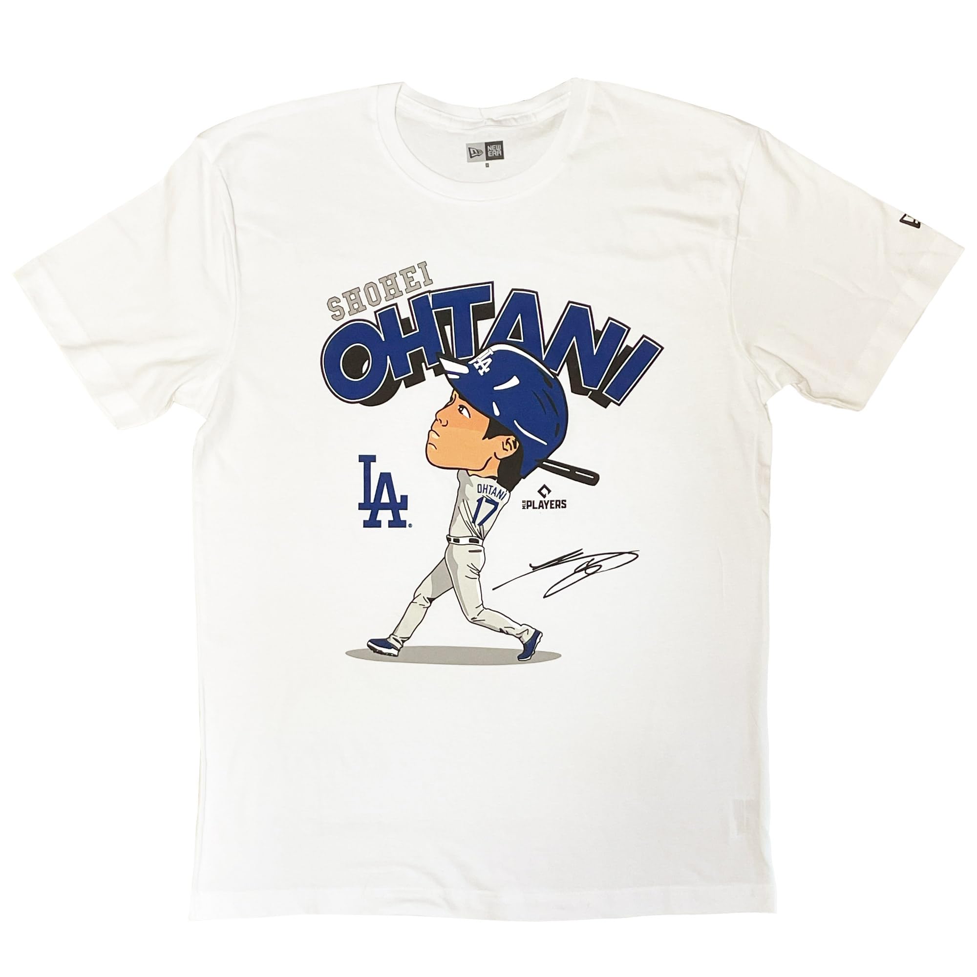 

[New Era] Футболка TEES Shohei Otani Affiliation Los Angeles Dodgers BASEBALL NZ2403C Белый C БЕЛЫЙ M [Товар]