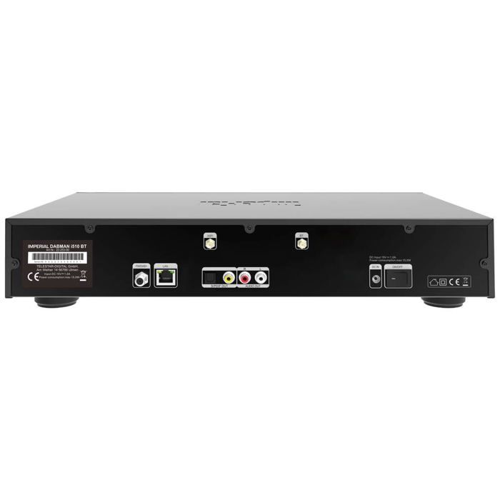 Imperial DABMAN i510 BT Hi-Fi tuner pro internetové rádio černý Bluetooth®, DAB+, USB, WiFi, internetové rádio