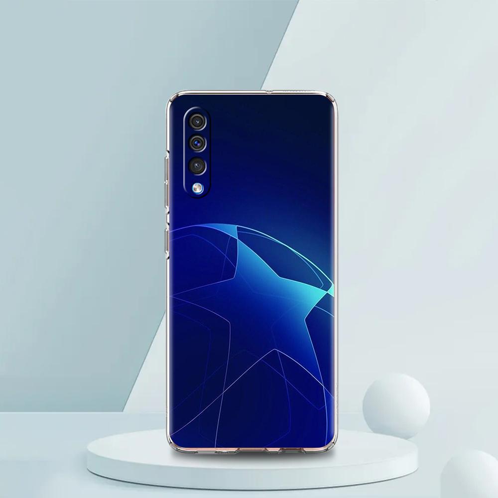 Football Sport Soccer Transparent Phone Case for Samsung Galaxy A12 A50 A52 A70 A40 A10 A20 A30 A02 A03S A04 Cover Silicon Shell
