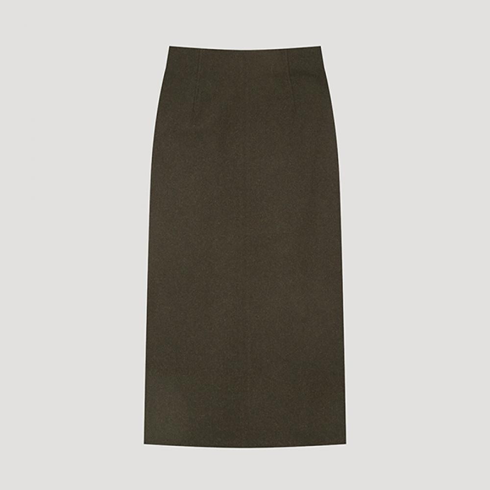

SHe S miSS Wool caSHmere Blend H Line Skirt SwwSko42070 dark brown/77