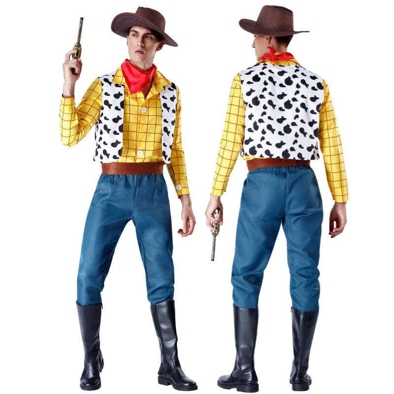 Halloween Toy Story Woody Tracy Shepherd Erwachsener Kind Cosplay Bühnenkostüm