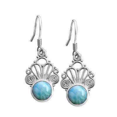 Larimar , Moonstone , Labradorite , Garnet , Amethyst  EARRING , Silver Jewelry, Women Earring, 925 Sterling Silver
