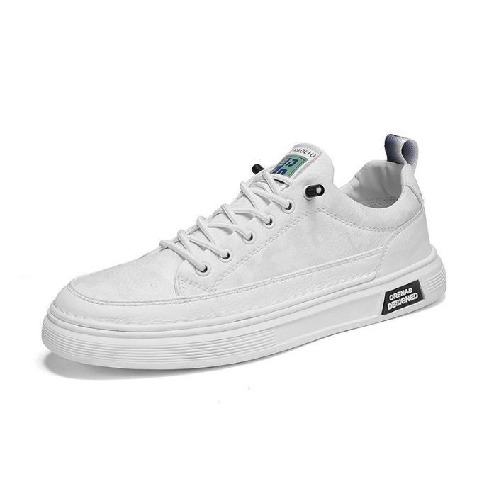 Round Headboard Shoes For Men's Casual Sports Shoes  Simple Commuting Light Spring And Autumn Style Breathable Comfortable