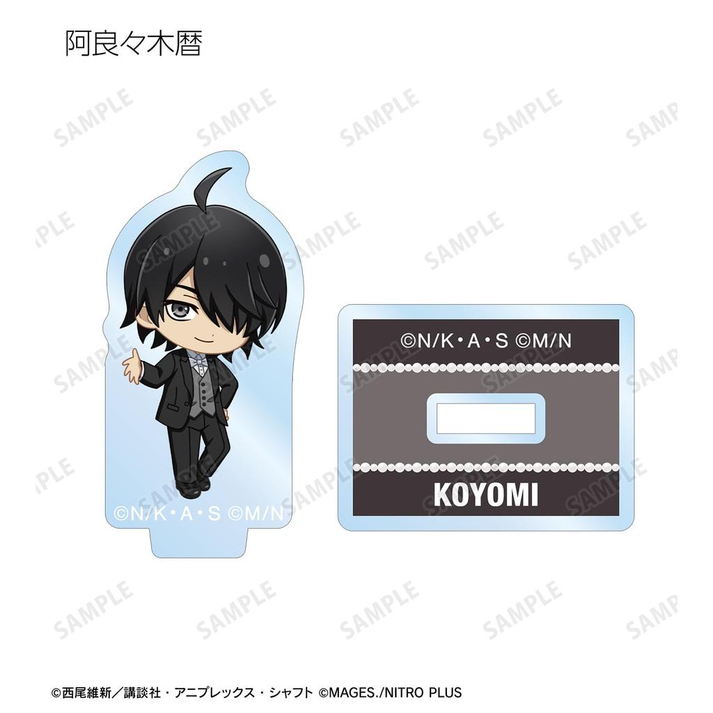 Monogatari Series x Steins Gate Trading Chibi Character Wedding Dress Tuxedo Mini Acrylic Stands Box of 16 & Ver.