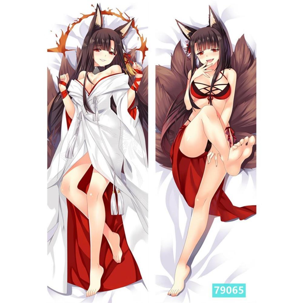 2WAY/WT MMF Anime Dakimakura Azur Lane Körper Kissenbezug Sexy Noshiro Hugging Körper Kissen Abdeckung Manga reno Dakimakura