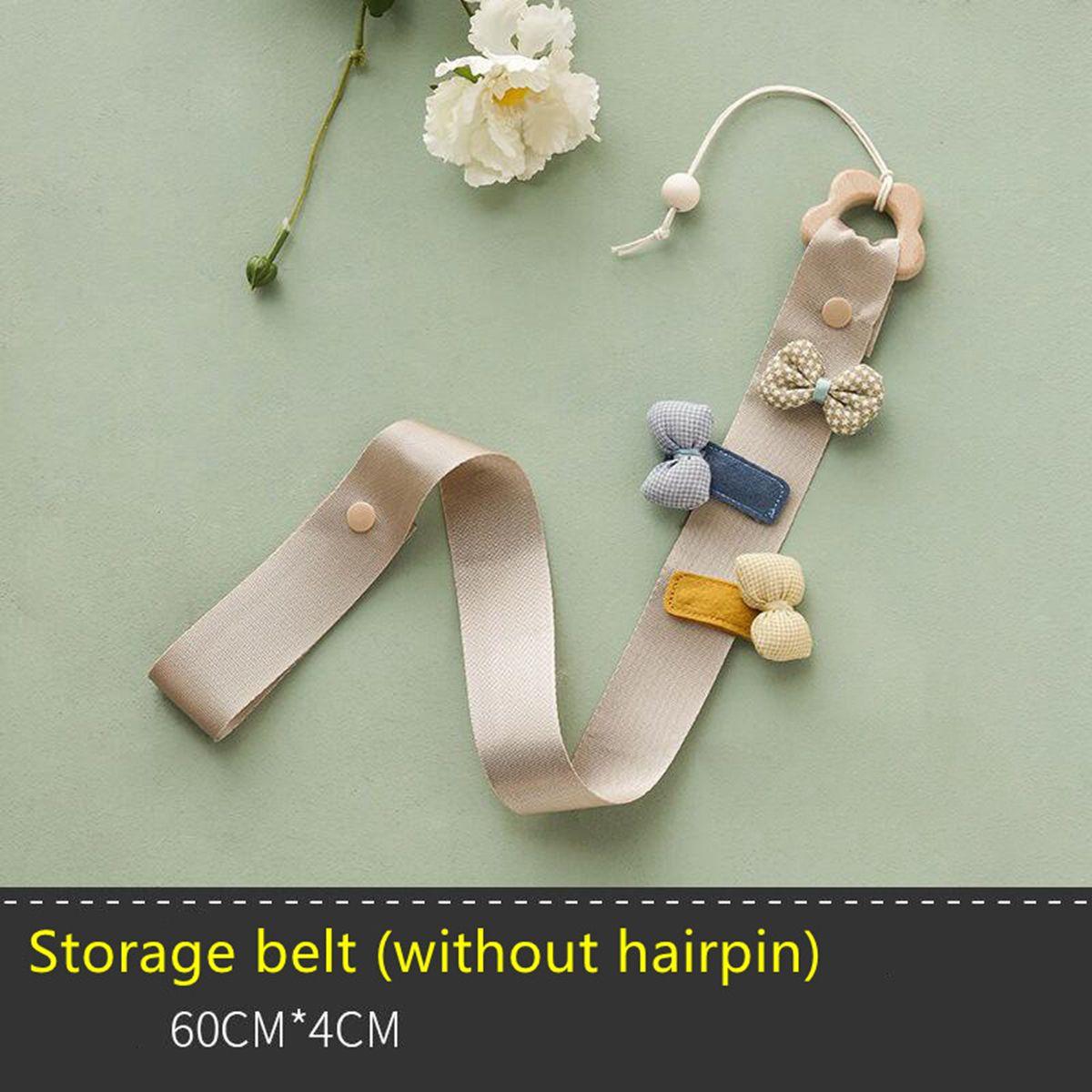Wooden Sturdy Hair Clips Hanger Hair Bow Holder Hair Clips Storage Holder Hairpin Organizer flower