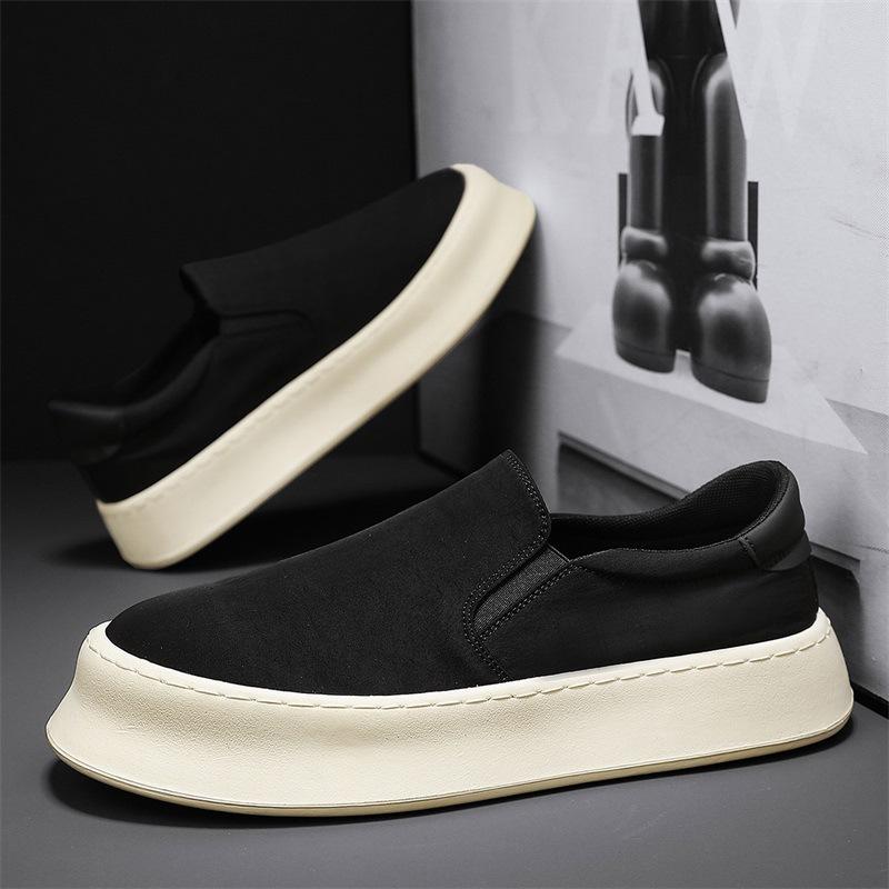 

One-pedal men s shoes 2025 spring new trend casual beanie shoes men s sports work driving board shoes trendy shoes 39