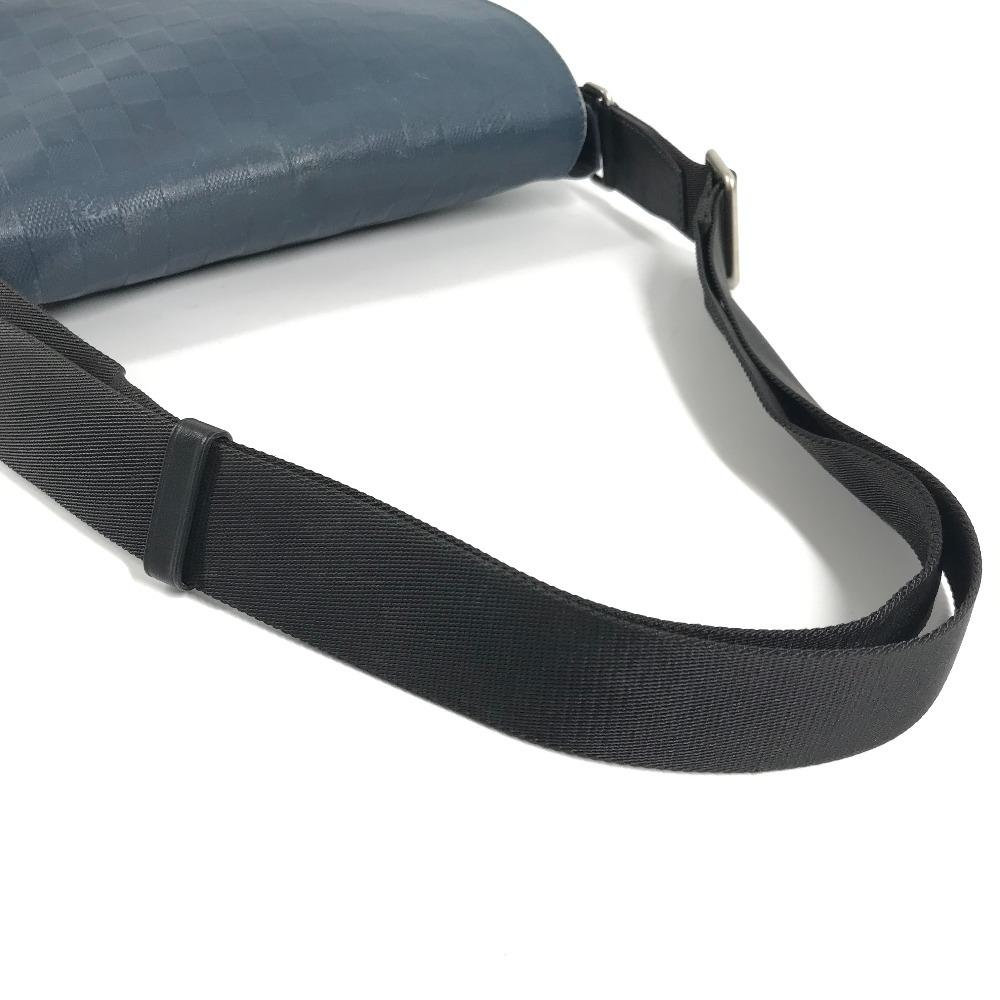 Louis Vuitton N41035 Damier Infini District PM Shoulder Bag Orion blue/Black