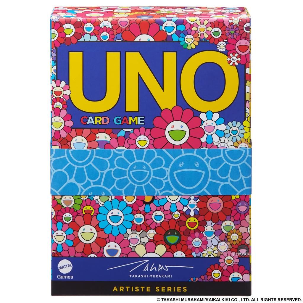 Mattel Game UNO by Takashi Murakami 7 and HJR22 Pink (Ages Up)