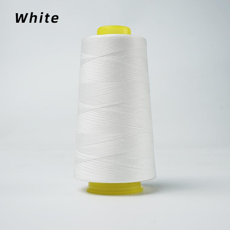 

2 шт 3000 ярдов оранжевый промышленный оверлок швейная машина полиэстер нитки швейная линия