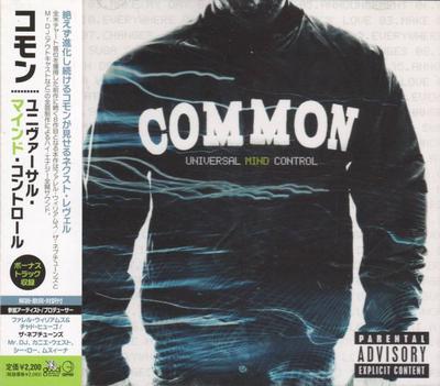 CD COMMON - Universal Mind Control UICF1105 Geffen Records, 2008 Japan ObiDance & Electronica Used