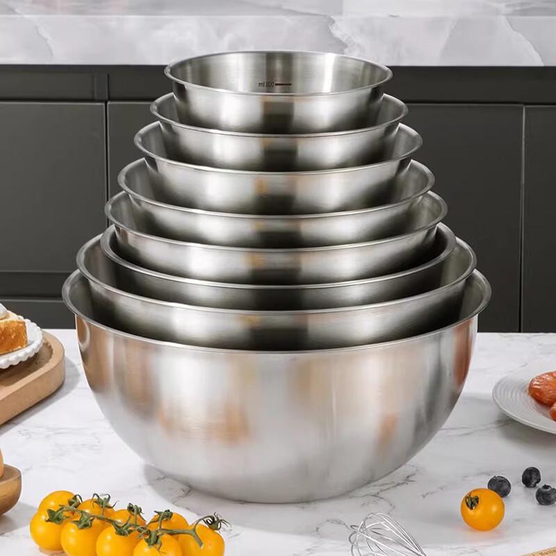 Lianmei 304 Stainless Steel Mixing Bowl Set with Lids