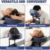 Massage Kopfstütz-Set Kopfstütze und Gesichtsstütze Verstellbare Kopfstütze Gesichtskissen Stütze für Massageliege Salon SPA