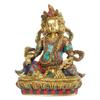 Pure Brass Idol Of Kuber Maharaj For Home Decor In Multicolor, Religious Idol
