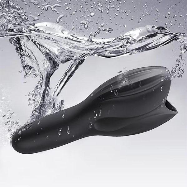 Trenér mužského glansu, ztluštění obvodu penisu Prodloužená doba sexu s 10 režimy Mužský masturbátor Penis Trainer Mužské hračky pro dospělé