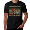 I Aint Got Time To Bleed Vintage Predator Lovers Movie Essential Tshirt Simple Trendy Casual Tshirt