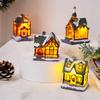 Iikuru Christmas Decorations, Indoor Decor, Accessories, Lights, Ornaments, and Figurines Set (ya195)