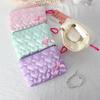 Cute Bow Lipstick Cosmetic Bag Portable Storage Pouch for Earphone Cable Coins Small Purse