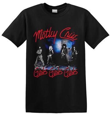MOTLEY CRUE - 'Girls Girls Girls' T-Shirt