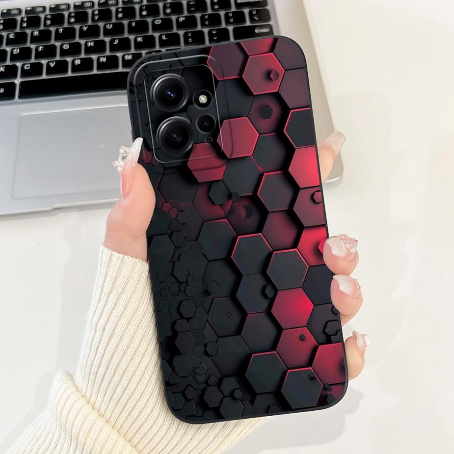 Per Custodia Xiaomi Redmi Note 12 4G Note12 5G Carina Coniglio Cartone Animato Cover Morbida TPU Custodia per Telefono Per Xiaomi Redmi Note 12 Pro Plus Guscio