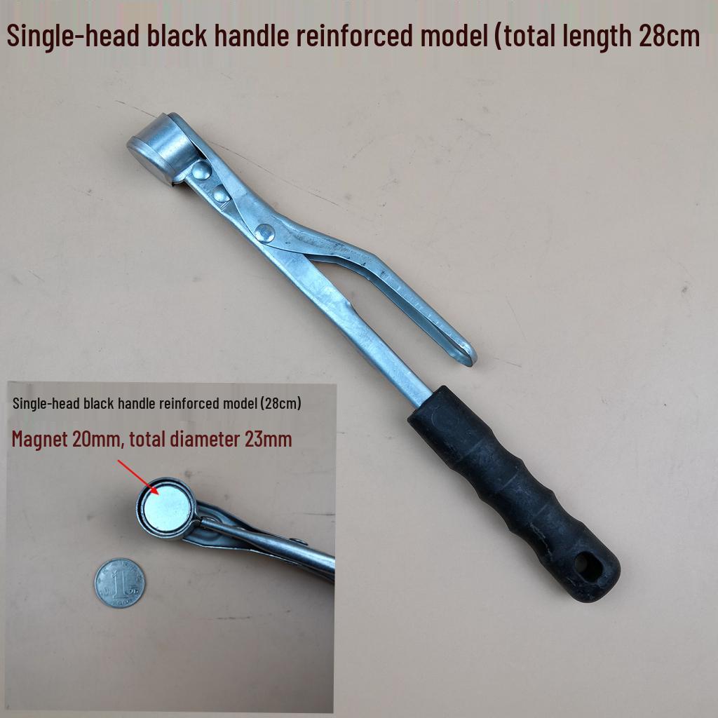 Magnetic Hand Punch Pliers with Strong Neodymium Magnet Suction Cup Picker