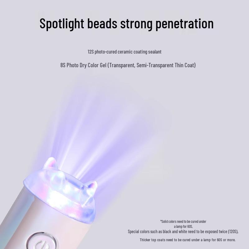 Mermaid Little Monster Portable Quick-Dry Mini UV/LED Nail Lamp