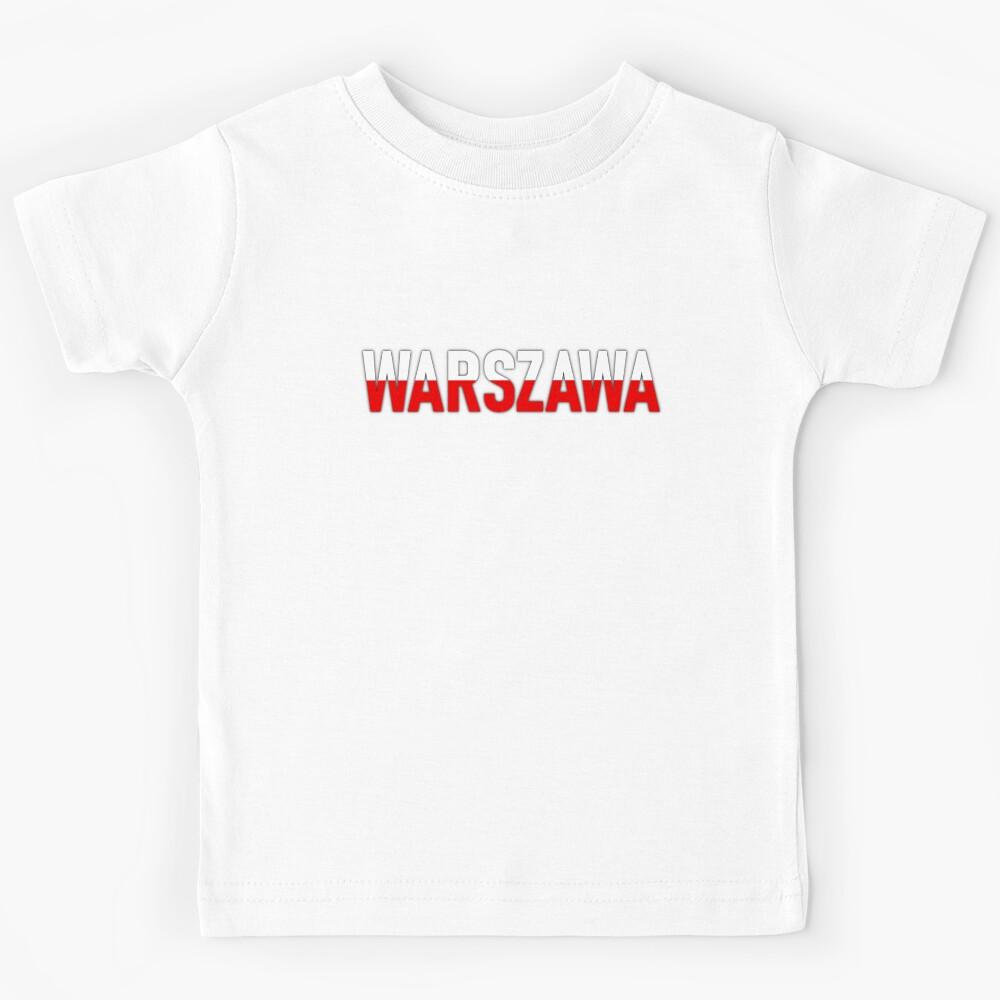 Warszawa Poland Kids T-Shirt 140