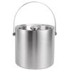 3L Ice Bucket with Lid Portable Double Wall Wine Ice Barrel for Bar Hotel Party Use
