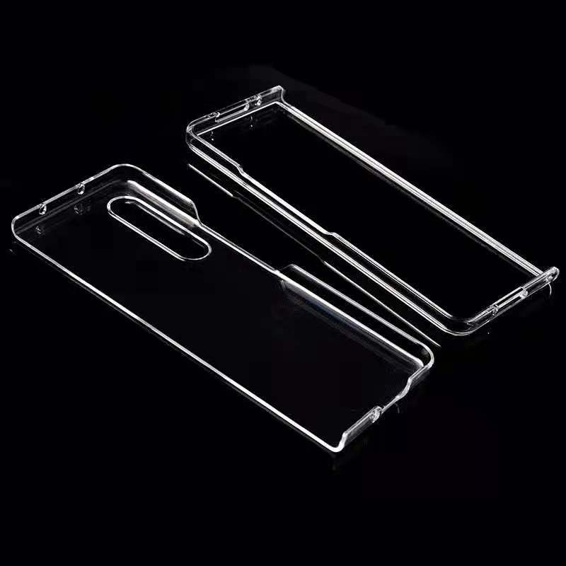 Galaxy ZFold6 Phone Case, Transparent Foldable Screen, Samsung Zfold4 Protective Case, 5G Anti-drop PC Case