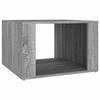 816558 vidaXL Bedside Table Sonoma Grey 57x55x36 Cm Engineered Wood