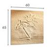 PANEL SZKLANY DO KUCHNI 60x65 Plaża