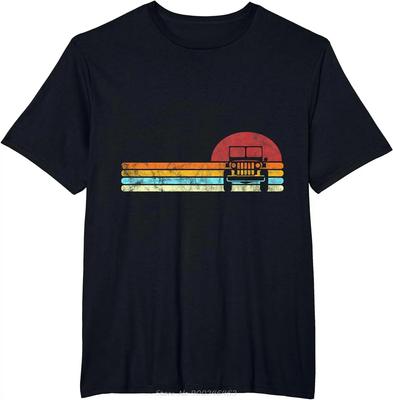 Off Road 4X4 Vintage Retro 70s Sunset Off Road Gift Tshirt New Vintage Casual Tshirt Unisex Clothing Tees Fashion Fitness T Shirt
