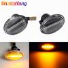 2pcs Dynamic Amber LED Flashing Turn Signal Light For FIAT 500 500C 500L Side Marker Fender Light Lamp For Abarth 500 595 695