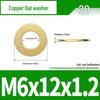 Ultra-Thin Brass Flat Washer Round Shim (Sizes M2-M20)