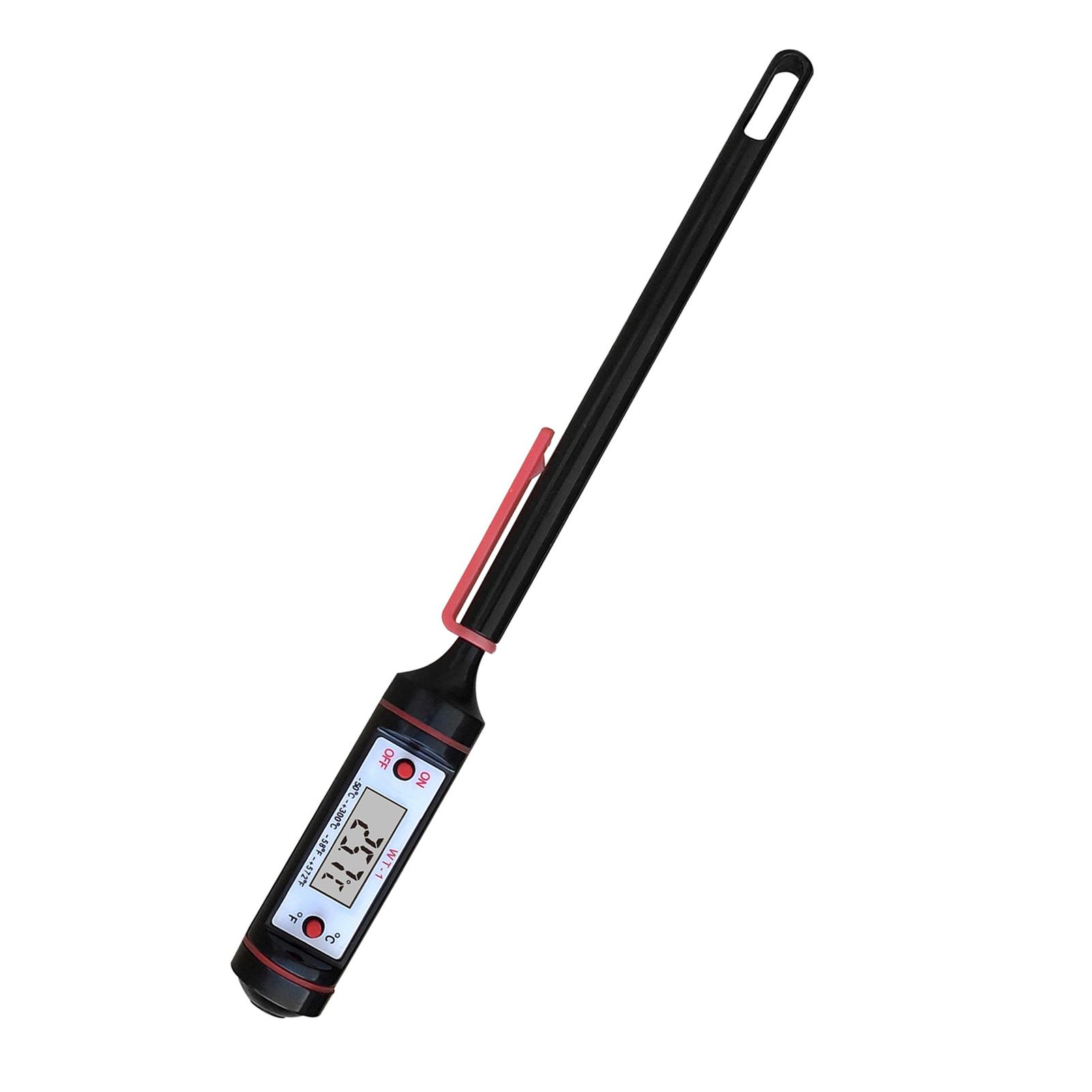 

Digital Meat Thermometer ‑50 degrees C‑300 degrees C Kitchen BBQ Thermometer for Food with Meat Temp Probe for Cooking