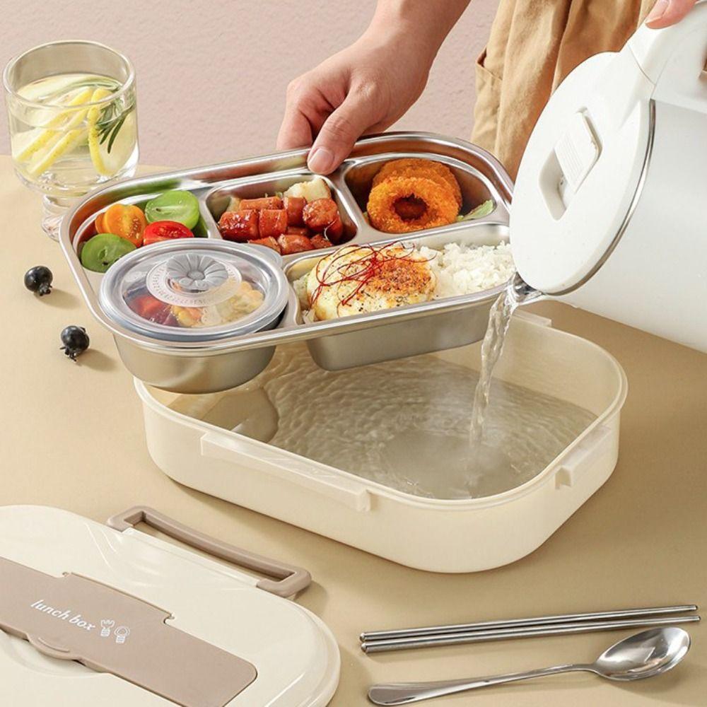 Sealed Lunch Container 304 Stainless Steel Picnic Box Portable Food Container  Worker